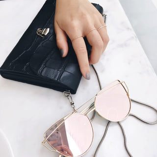 Yves Ring - Sterling Silver (Rose Gold)l