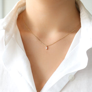 Marie Necklace - Sterling Silver