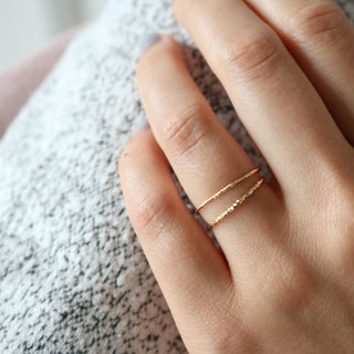 Yves Ring - Sterling Silver (Gold)
