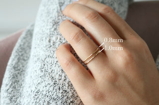 Yves Ring - Sterling Silver (Rose Gold)l