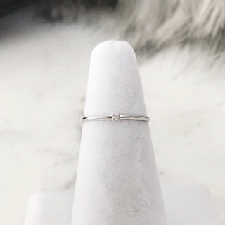 Petite Crystal Ring