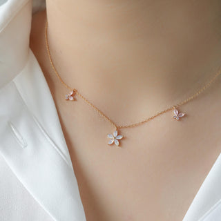 Flora Butterfly Necklace