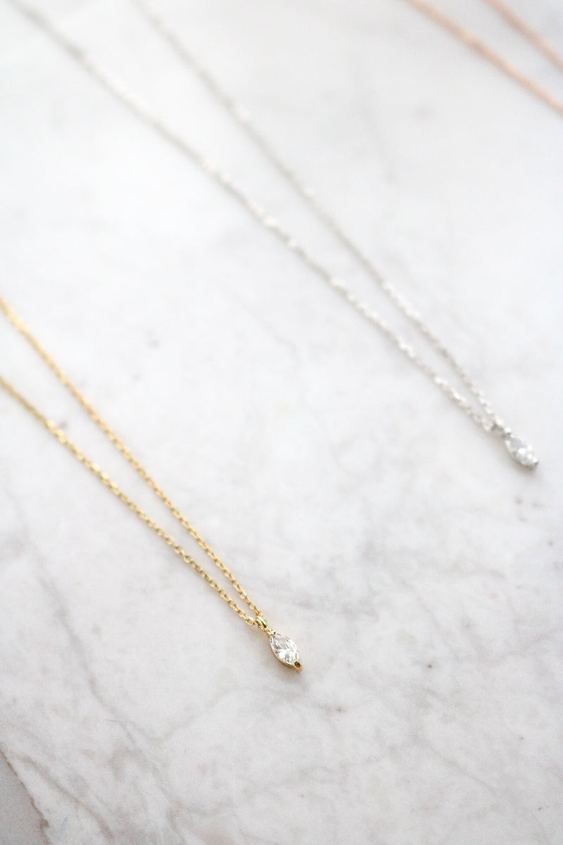 Marie Necklace - Sterling Silver