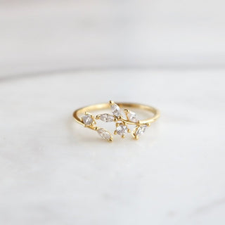 Melun Ring - Clear Crystal