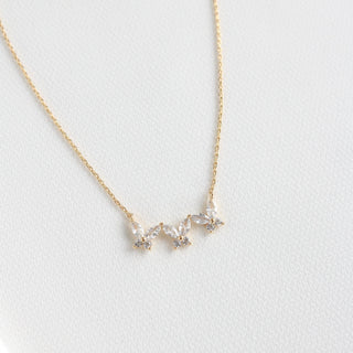 Butterfly Backdrop Necklace