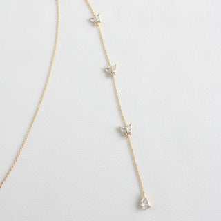 Butterfly Backdrop Necklace