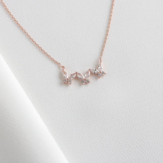 Butterfly Backdrop Necklace