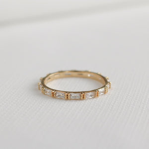 Slim Baguette Eternity Ring