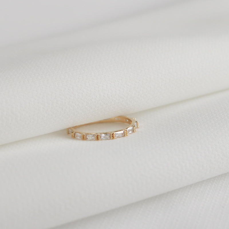 Slim Baguette Eternity Ring