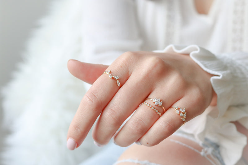 Melun Ring - Clear Crystal