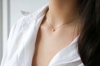 Grand Crystal Necklace -Sterling Silver