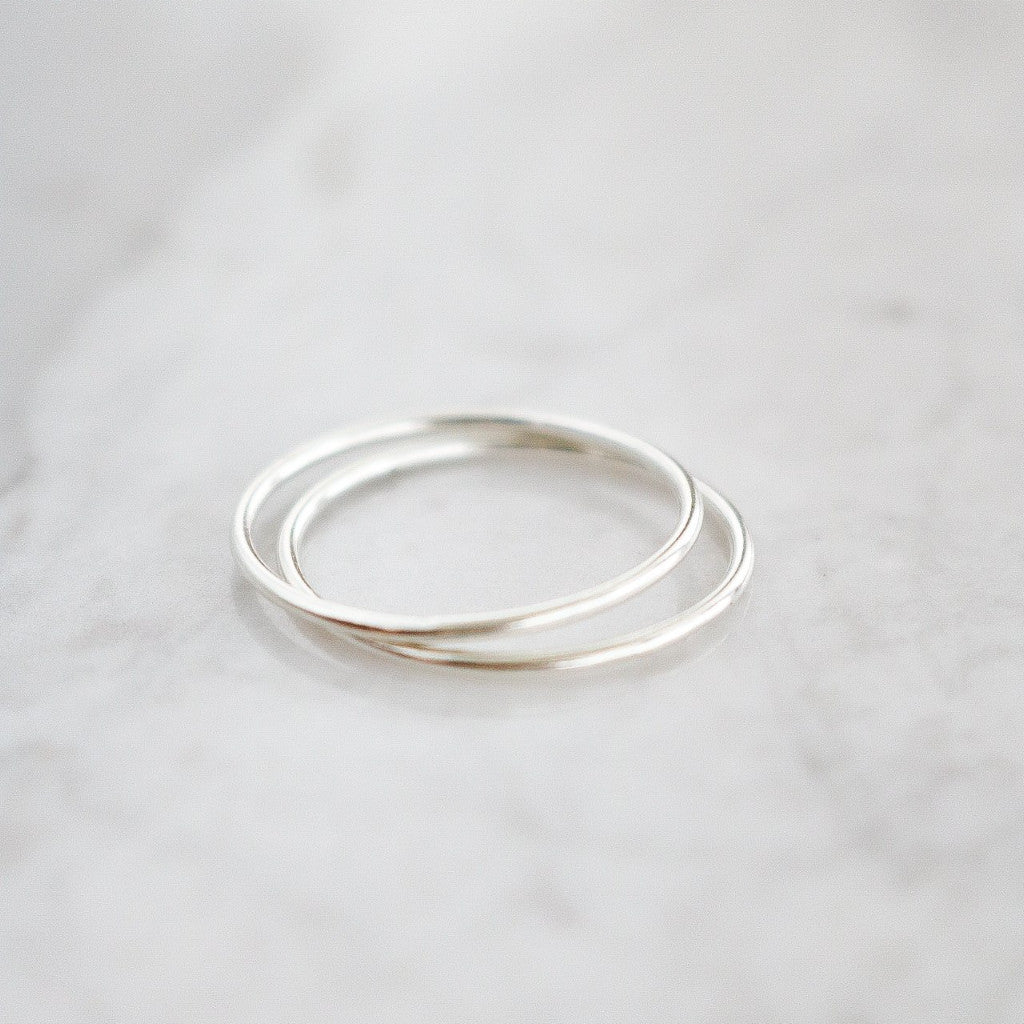 Fin Ring - Sterling Silver (Silver)