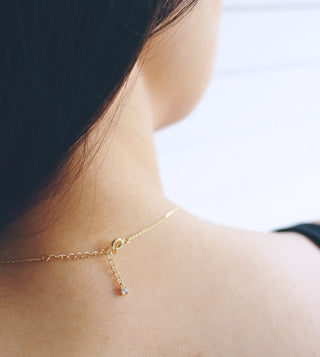 Moon Necklace - Sterling Silver